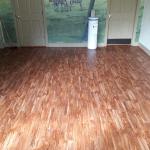 new hardwood floor